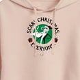 thumbnail image 3 of The Nightmare Before Christmas - Scary Christmas Everyone - Juniors Cropped Pullover Hoodie, 3 of 5