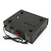 Mad Hornets AS-336BU Reverberation Bluetooth 5.0 Vehicle Audio Amplifier with Remote Control, Black