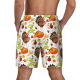 thumbnail image 4 of Uemuo Pattern Mens Swim Trunks Quick Dry Board Shorts with Mesh Lining, Stretch Beach Shorts Quick Dry No-Chafing Board Shorts-Large, 4 of 9