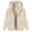 Beige, variant on Pyhlmscde Women's Casual Solid Hooded Neck Long Sleeve Zipper Coat, Womens Tops, Jackets for Women, Fleece Jacket Women