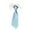 Sky Blue, variant on Elvqul Mens Necktie Business Wedding Solid Color Party Purple Formal Tie