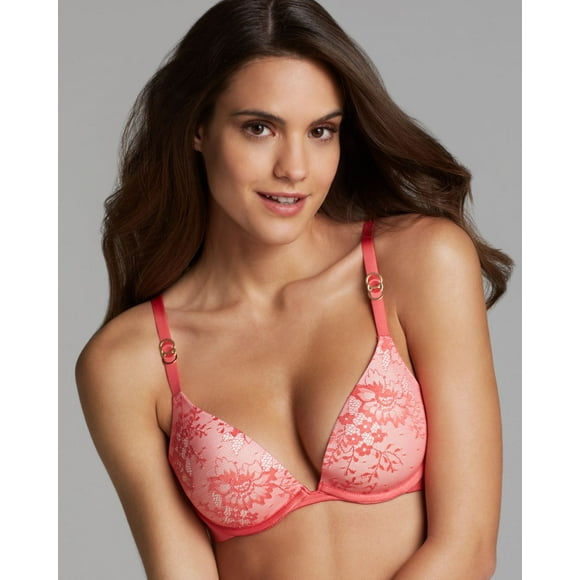 STELLA McCARTNEY S73-159 Lace PLUNGE CONTOUR Bra DAHLIA / Powder Rose ( 30E )