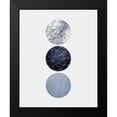 thumbnail image 2 of Urban Epiphany 12x14 Black Modern Framed Museum Art Print Titled - Navy Gold, 2 of 5