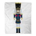 thumbnail image 1 of LADDKE Throw Blanket 50x60 Inches Ballet of Nutcracker with Drum Christmas Cute Greeting Holiday Merry Retro Warm Flannel Soft Blanket for Couch Sofa Bed, 1 of 1