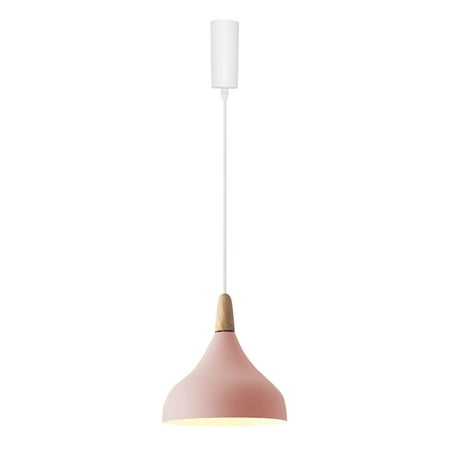

Kiven 1-Light H-Type Track Lighting Pendants Adjustable Height Modern h Track Pendant Lights Decorative Track Lighting Fixture for Kitchen Island Hallway Restaurant Pink