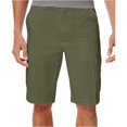 thumbnail image 1 of Univibe Mens Peached Casual Cargo Shorts, Verde, 36 Univibe Carga, 1 of 2