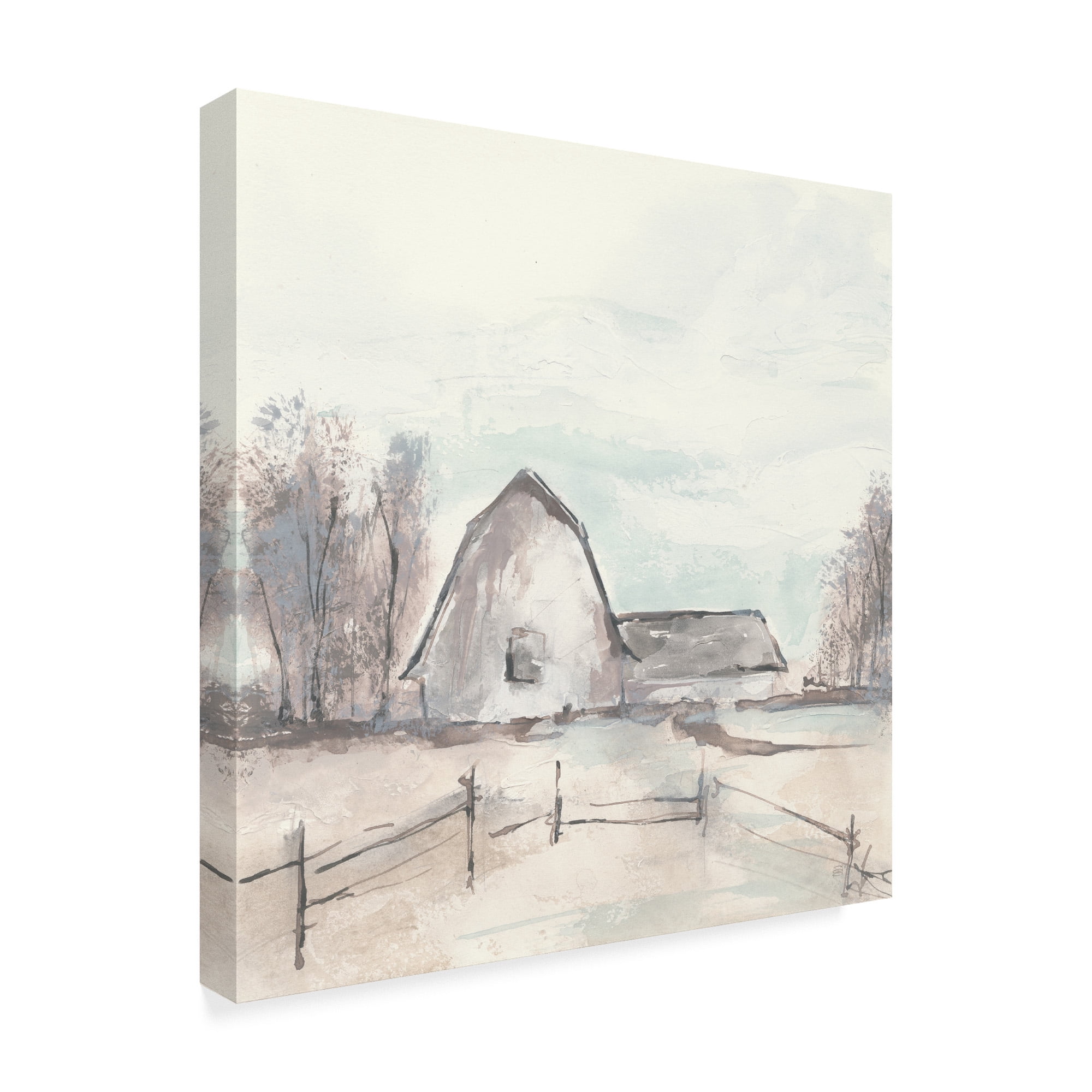 Trademark Fine Art 'Barn VIII' Canvas Art by Chris Paschke