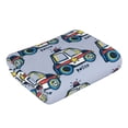 thumbnail image 3 of Bingfone Police Car Ultra Absorbent & Soft Hand Towels For Bath, Hand, Face, Gym And Spa-27.5x16in, 3 of 9