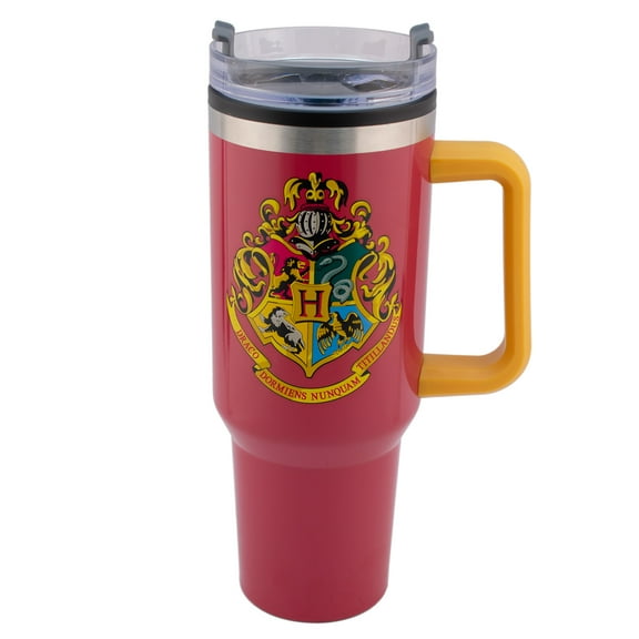 Termo Doble Pared con Asa y Popote de 1.2 L Harry Potter Hogwarts Ambient 21
