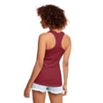 thumbnail image 2 of Next Level Womens Ideal Racerback Tank, L, Cardinal, 2 of 2