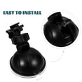 thumbnail image 3 of LITINKIMI 3Pack Black Dash Cam Suction Cup Mount with Mini Ball Head for 360 Degree Rotation and Secure Storage, 3 of 8