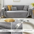 thumbnail image 2 of Yumcute Waterproof Sofa Covers for Dogs 100% Water Resistant Slipcover Furniture Protector for 3 Cushion Couch Thick Sectional Couch Covers Living Room Non-Slip, 2 of 18
