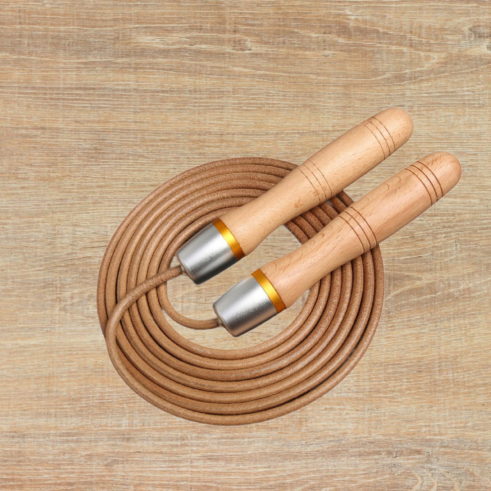 DimyFew Jump Rope 118inch Comfortable Gripping Non Slip Handle Skipping Rope for Fitness Gold