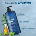 thumbnail image 5 of Botanic Hearth Tea Tree & Mint Body Wash, 16 fl oz | Moisturizing, Soothing, Deep Hydration, Promotes Healthy Skin | Ethically Sourced, Sulfate & Paraben Free, 5 of 10