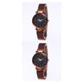 thumbnail image 1 of Seitruly Reloj Star Sky para mujer, correa de malla, de cuarzo analógico para novia, reloj de pulsera, regalo de vacaciones Type4 NO4, 1 of 5