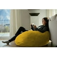 thumbnail image 4 of Sofa Sack Bean Bag Chair, Memory Foam Lounger with Microsuede Cover, Kids, 3 ft, Yellow, 4 of 10