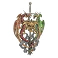 thumbnail image 3 of Design Toscano Hell-Bent Dragon Protectors of the Sword Wall Sculpture, 3 of 3