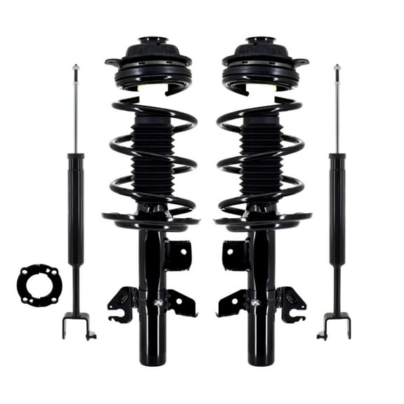 Front-Rear Set of 4 Quick Complete Strut-Shock For 2013-2016 Dodge Dart AT