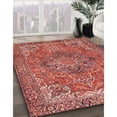 thumbnail image 3 of Ahgly Company Machine Washable Indoor Square Traditional Light Copper Gold Area Rugs, 5' Square, 3 of 7