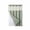 Green, variant on Waffle Weave Double Layer Shower Curtain, Waterproof Polyester Fabric Bathroom Curtain with Detachable Liner & Metal Grommets, No Hook Installation, Quick-Dry, Machine Washable, 72 x 36 Inches