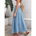 thumbnail image 2 of Musefolio Women’s Small Floral Print Long Skirt Resort Style A-Line Maxi S-2XL, 2 of 7