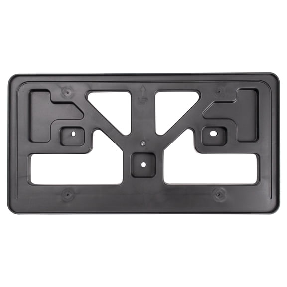 TRQ Front License Plate Bracket Black Fits 2017-2021 Honda Civic BDA04659