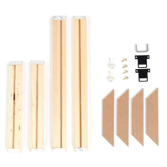 DIY Solid Wood Canvas Picture Frame Kit Wooden Photo Inner Frames (20x30cm)