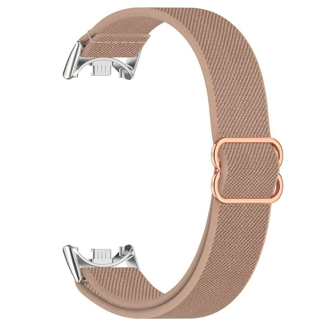 BotaniNest Wearable Elastic Nylon Watch Strap Knitted Breathable Fabric Wristband For Sports