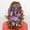 Blue, variant on Fabric Bow Style Decorative Hair Barrettes, Patriotic Star and Stripe Print Hair Clips, Secure Hold Hair Accessories for Holiday and Casual Wear, 11.8 * 6.3 * 0.4 Inch