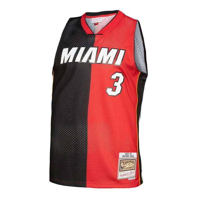 Miami heat black and red best sale jersey