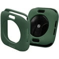 thumbnail image 4 of Ultra Thin Soft TPU Shockproof Bumper Case for iWatch Apple Watch Series 8/7 Dark Green 41mm, 4 of 5