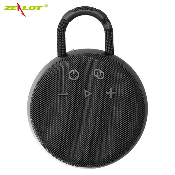 ZEALOT S77 Black 5W Wireless Bluetooth Speaker Waterproof Sports Speaker Outdoor Portable Speakers For Outdoor Travel Indoor Parties