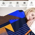thumbnail image 3 of WYYP Plush Flannel Bed Blanket Soft Warm Printed Design Couch Sofa Camping Blanket 40x50in, 3 of 6