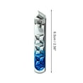 thumbnail image 4 of Unique Bargains 1 Pc Portable Gradient Slanted Nail Clippers Toenail Clippers Blue, 4 of 7