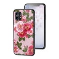 thumbnail image 2 of Dteck Compatible with Nothing Phone 1 Case with Ring Holder Kickstand Women Girls, Never Faded Floral Phone Cases, Soft TPU Shockproof Protective Cover for Nothing Phone 1 2022, Red Flower, 2 of 10