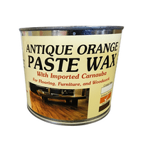 H. F. Staples Paste Wax - Antique Orange 1lb