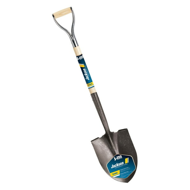 True Temper Round Point Shovel With DGrip Handle