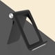 thumbnail image 1 of unbranded Soporte Para Tablet Y Smartphone Plegable Negro Con Ajuste 360 Y Base Antideslizante, 1 of 8