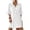 White-1, variant on Bsubseach Fashion Swim Cover Ups for Women Button Down Long Sleeve Shirt Beach Outfits