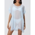 thumbnail image 3 of Argulvti Bikini de Plage pour Femmes, Tenue de Plage Couvre-Maillot à Franges, Robe d'Été pour Dames, 3 of 8