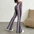 thumbnail image 6 of CHUMUD Flare Leggings for Women Bohemia Yoga Pants High Waisted Tummy Control Leggings Bootcut Casual Floral Yoga Pants, 6 of 6