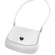 thumbnail image 4 of Bolso de hombro elegante de cuero PU blanco ligero y de diseño moderno para mujer, 4 of 8
