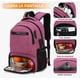 thumbnail image 4 of Mochila De Almuerzo Antirrobo Impermeable A Portátil 15,6i Diseño de la tela Oxford Modelo Violeta, 4 of 4