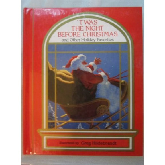 Pre-Owned Twas the Night Before Christmas and Other Holiday Favorites (Through the Magic Window) (Hardcover) 0881011037 9780881011036