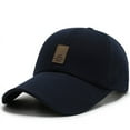 thumbnail image 1 of Men Baseball Cap Cotton Canvas Cap Sun Hat for Running Workouts and Outdoor Activities, 1 of 2