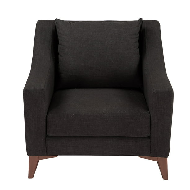 Sillon Lanson 1 Plaza Negro DICASA
