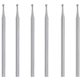 thumbnail image 1 of 6 Pcs Ball Burr Set, 3/32 Inch Sphere Burs Jewelry Carving Bits(1.8mm), 1 of 6