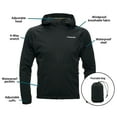 thumbnail image 4 of Blocker Outdoors Whitewater Fishing Men√¢¬Ä¬ôs Packable Rain Jacket Gear for Men Black, Large, 4 of 10