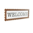 thumbnail image 6 of DecMode Sign Handmade Welcome Wood Decorative Sign with Black Lettering, 1-Piece, 6 of 9