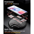 thumbnail image 3 of CaseBorne ArmadilloTek R Compatible with Samsung Galaxy S21 Ultra 5G Hybrid Clear Case (2021 Release) - Red, 3 of 4